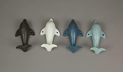 Комплект Стенни Куки Dolphin с Очукан тапицерия от 4 части Крайбрежните Цветове
