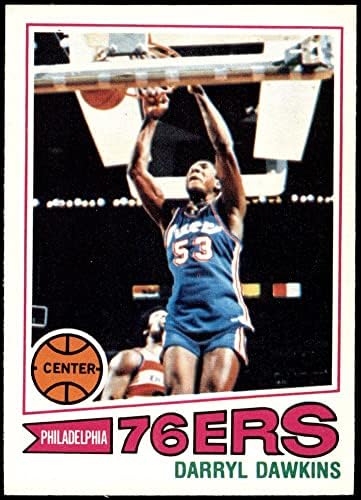 1977 Топпс # 132 Дарил Докинс Филаделфия сиксерс (баскетболно карта) VG/БИВШ сиксерс