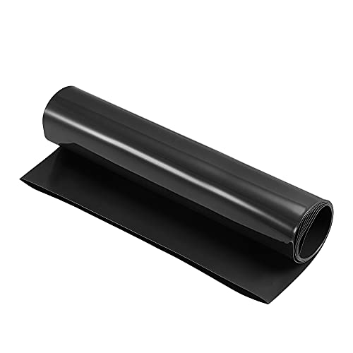 MECCANIXITY Battery Wrap PVC Свиване Тръба 240 мм, Равна на 1 m Черна Добра Изолация за Отделението блок
