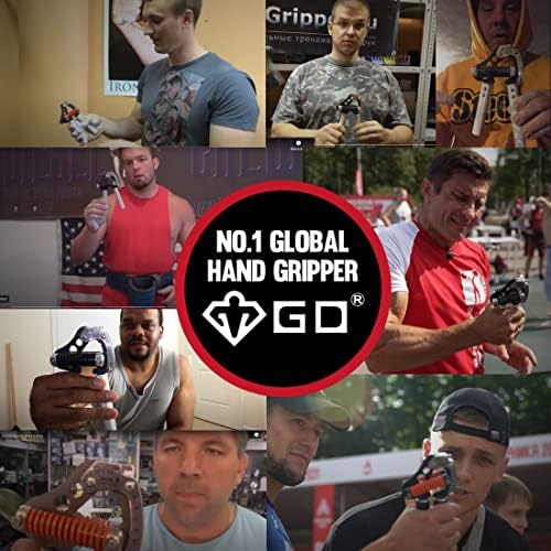 Укрепитель за ръце GD Iron Grip (регулируема ръкохватка за силови тренировки) Тренажор за укрепване на китките и ръцете,