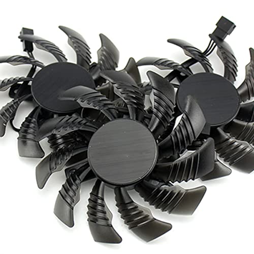 SOLUSTRE Фен Pc 1 комплект Сменяеми компютърен графичен процесор за видео карти-хладен въздух GPU охладител на въздуха вентилатор на радиатора