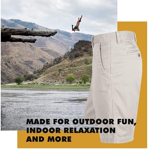 Планински мъжки панталони цвят каки Teton Кратък класически, намаляване на