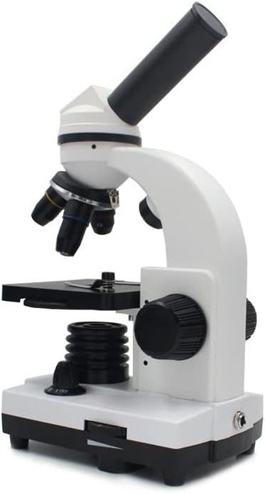 Аксесоари за микроскоп Монокулярный Микроскоп с увеличение 40x640x Биологичен Микроскоп 2 Led Лампи, Лабораторни Консумативи