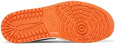 Nike AIR Jordan 1 Нисък Голф 'Shattered Backboard' DD9315 800 Мъжки Размер на 8 Черен / Оранжев / Бял
