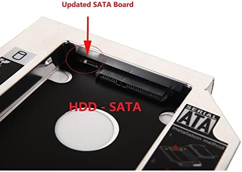 DY-tech 2-ри Твърд диск HD SSD SATA Кутийка за Sony Vaio VPCCB15FD VPCCB17FX/B VPCEB1M1R