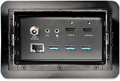 StarTech.com Докинг станция за конферентна зала - Универсална докинг станция за лаптоп - 4K, HDMI, храна 60 W, USB hub,