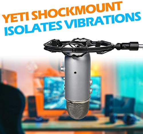 Амортизирующее планина за микрофон Blue Yeti и микрофон Blue Yeti Pro, обновената версия на Амортизирующее определяне