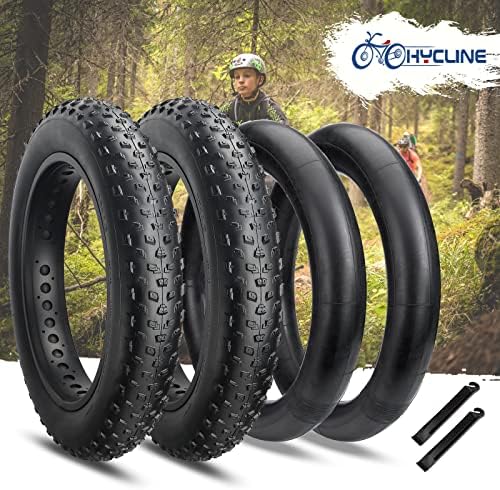 Комплект велосипедни гуми Hycline Fat, 20/26x4,0 Цолови Сгъваеми Преносими Електрически Велосипедни Гуми Плюс Велосипедни