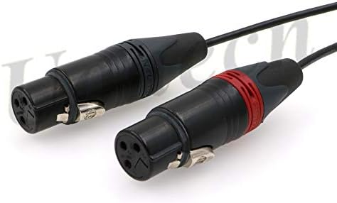 Кабел мини камера ARRI Alexa с две 3-контактни съединители XLR до 00 Прямоугольному 5-номера за контакт кабел аудиовхода