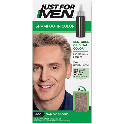 САМО за мъже Цвят на косата H-10 Пясък blond 1 бр (опаковка от 6 броя)