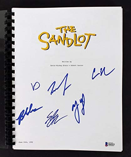 The Sandlot (6) Geary, Леопарди, Адамс + 3, подписана на сценария на филма, свидетел на които става БАС