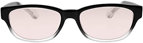 Стъклени Очила за четене Розови Лещи от истинско стъкло в стилна ацетатна рамки са Налични с увеличаването за четене