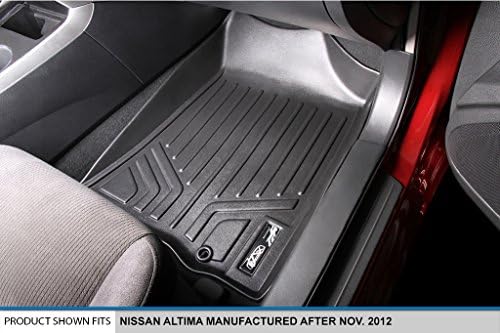 Подови постелки SMARTLINER Custom Fit 2-ред комплект обшивки Черен цвят за Nissan Altima Седан 2013-2018 г. съобщение