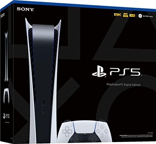 Игрова конзола Sony Playstation 5 Digital Edition за PS5 (без дискове)