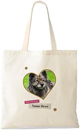 Персонални Памучен чанта-тоут Keeshond с дръжка за майки и татковци с Кучета, Холщовая Чанта