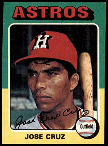1975 Topps 514 Хосе Круз Хюстън Астрос (Бейзболна картичка) EX/MT Astros