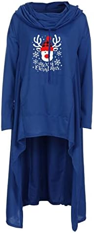 Есенни Блузи за Жени, Блузи с Качулка, с Дълъг Ръкав, Извънгабаритни елегантно облечен Обикновен Пуловер, Потник, Пуловер