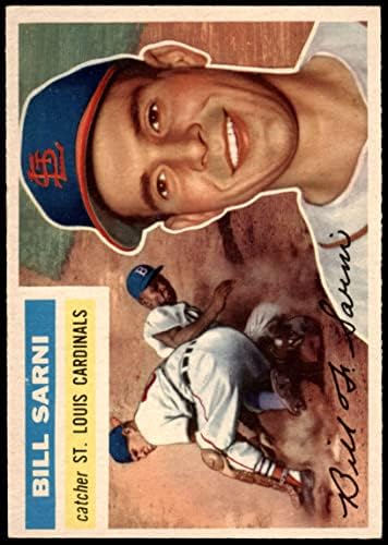 1956 Topps 247 Бил Сарни в Сейнт Луис Кардиналс (Бейзболна картичка) EX/MT Кардиналите