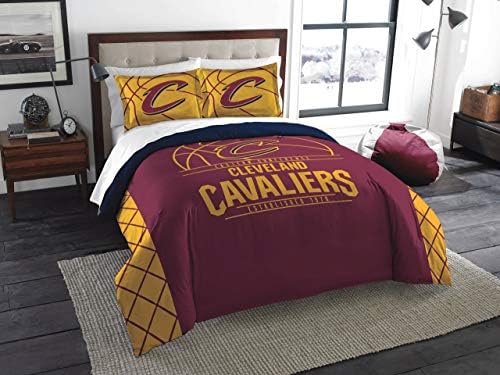 Комплект одеяла Northwest Cleveland Cavaliers Nba King (серия обратната шлем) (102 X 86)