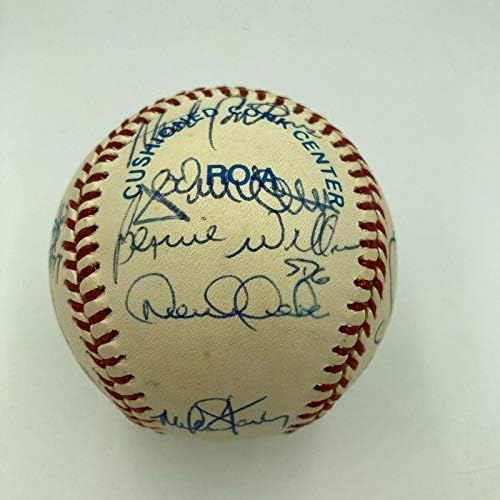 Дерек Джитър Мариано Ривера - Четири начинаещ Янкис 1995 година, подписали бейзболен договор JSA - Бейзболни топки с
