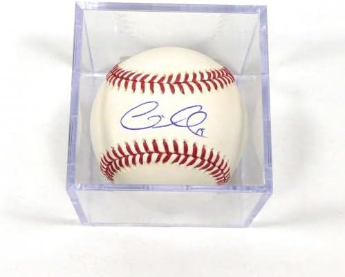 Колин Моран подписа Бейзболни топки Rawlings OMLB MLB с автограф