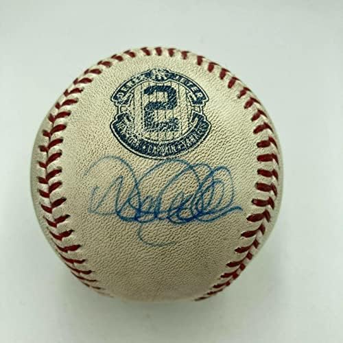 Дерек Джитър Подписа Използвани бейзболни топки от Един От Последните игри в кариерата Steiner COA - MLB С автограф Използвани