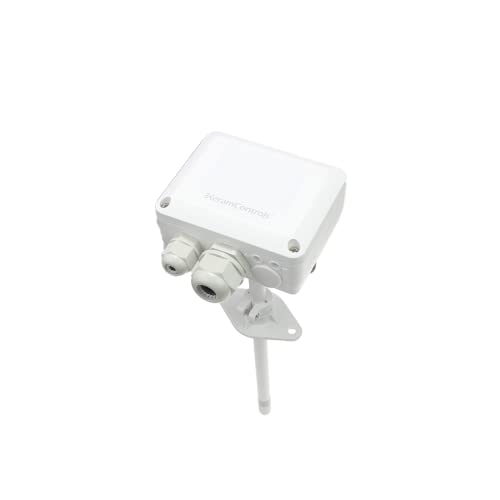 0-10 В (3 wire) Сензор за температура и влажност без дисплей (стенен, от неръждаема стомана)