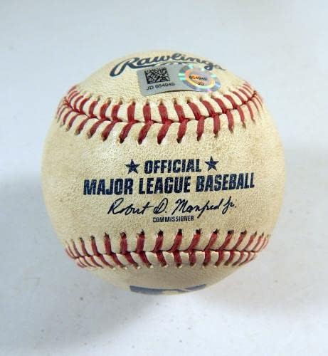 2019 Използвани Бейзболни топки Colorado Rockies Pitt Пирати от Колин Моран резервната банка на индия, Използвани в една