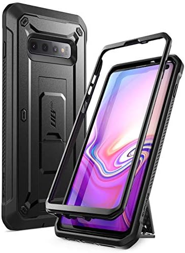Калъф Unicorn Beetle серия Pro е разработен за S10 на Samsung Galaxy Case (випуск 2019 г.), Двуслойни, здрав, с кобур