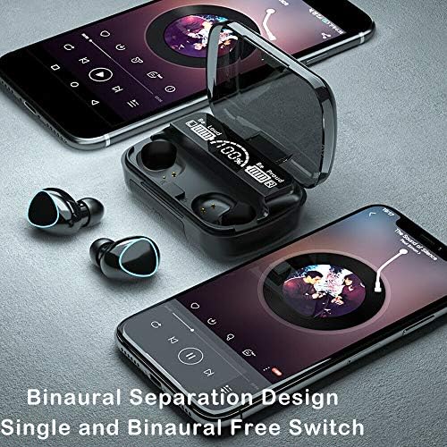 Безжични Bluetooth слушалки 5.1 Слушалки за Samsung Galaxy A8 + (2018) ушите True Стерео Спортни Водоустойчив/Защитени