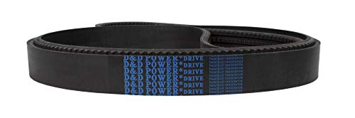 Клиновой колан D&D PowerDrive 5RBX144 С Назъбени ленти, 5 Ленти, Гума