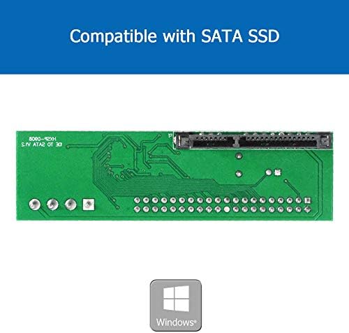 GODSHARK 2,5-инчов адаптер, SATA 3,5-инчов IDE, 2,5 - или 3,5-инчов твърд диск HDD или SSD SATA 40-пинов 3,5-инчов тенис