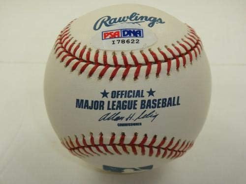Willey Мейс, Psa / dna, е Подписал Официален Бейзболен Автограф Rawlings Mlb Selig I78622 - Бейзболни топки с Автографи