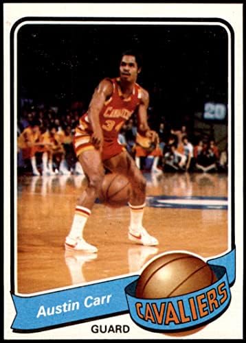 1979 Topps 76 Остин Кар Кливланд Кавалиърс (Баскетболно карта) EX/MT Cavaliers Нотр-Дам