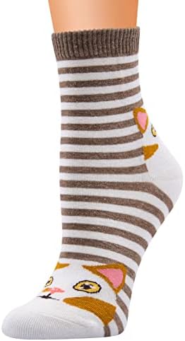 Дамски чорапи, Активен Чорапи, Дамски Чорапи За разходки, Ежедневни Чорапи Дишащи С Хлопковым Картина, Удобни Чорапи