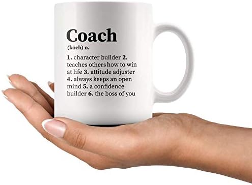 Определение на Съществителното Coach Създател на Героя За Треньор на Отбора Офис на Шефа на Благодарност Вдъхновяваща
