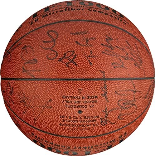 Тим Дънкан Кевин Гарнет 1999 Олимпийски отбор на САЩ По Баскетбол С Автограф 19 Sig PSA ДНК - Баскетболни Топки С Автографи