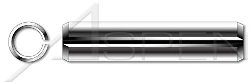 (250 бр.) M8 X 32 мм, ISO 8752, Метричен, Извити Щифтове с прорези, Сверхпрочный, Неръждаема стомана AISI 301