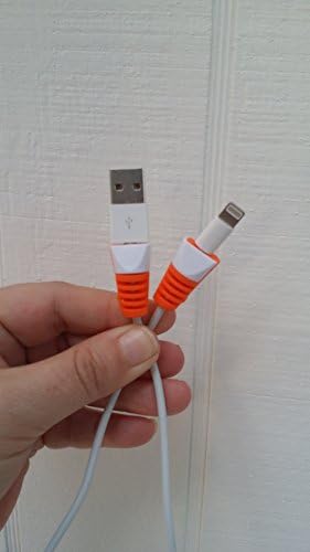 @Beasttechs Защитно фолио за кабел Apple Lightning USB Зарядно за Apple Watch, iPad, iPod, iPad mini, iPad Nano, iPhone 5 5s 5c 6 6s 6 plus 6s plus SE, iPad Air (комплект от 2 чифта)
