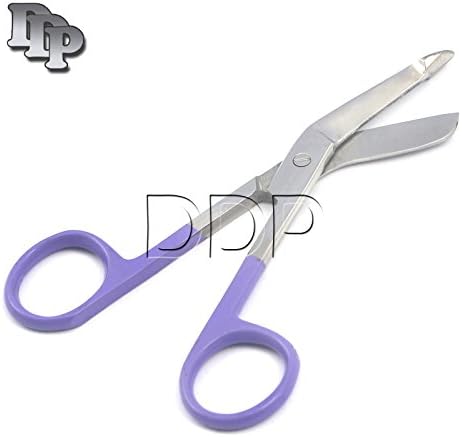 Ножици за медицински сестри DDP 1 Lister Bandage - 4 Цветни химикалки 1/2 (лилави)