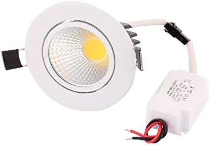 Нов Lon0167 AC85-265 5 W COB led Тавана лампа-прожектор, Лампа-Вградени Чисто Бяло (AC85-265 5 W COB LED Deckenleuchte