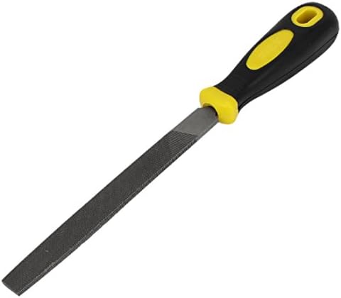 Aexit Дървообработващи Жълти Ножици Черна Пластмасова дръжка със защита от хлъзгане 12 мм Широчина на главата на инструменти