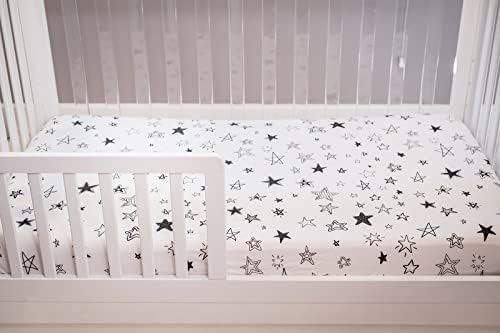 Кърпи за бебешко креватче Norani | матрак цилиндър за бебешки легла с еластична тапицерия и 8 Дълбоки джобове | Мек и