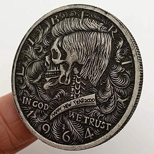 1964 Американската Блуждающая Монета в GOD WU Trust Айде са подбрани Монета Подарък Щастливата Монета