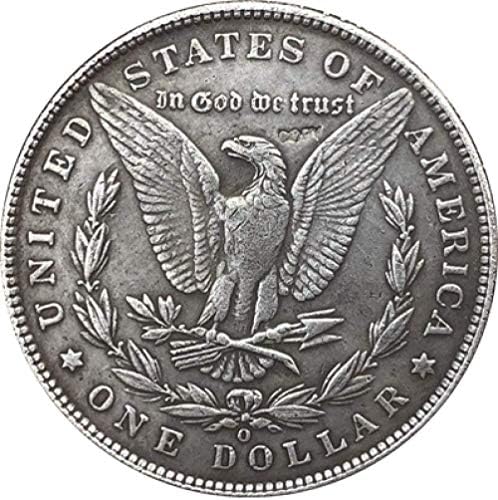 1880-За Доларови Монети Морган САЩ е Копие на Копие на Подарък за Него