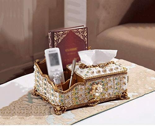 Кутията е квадратна кутия за салфетки ASDFGH - Декоративен държач за кърпички изпълнена е в красиви аксесоари за баня