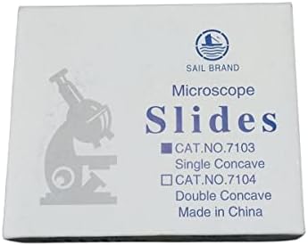 Обзавеждане за лабораторен Микроскоп 50шт 25,4x76,2 мм Стъклен Прозрачен Двойна 7104 Микроскоп Микро Пързалки, Аксесоари