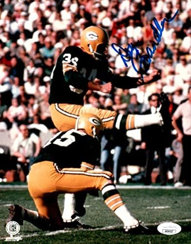 Дон Чандлър Подписа Снимка с Размер 8X10 с Автограф на Грийн Бей Пакърс JSA AB54527 - Снимки NFL с автограф