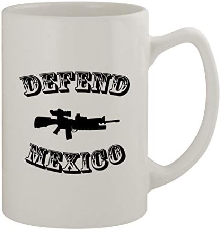 На средата на пътя, Защищающая Мексико 216 - Приятна Забавна Керамични Кафеена Чаша Държавник Обем 14 грама