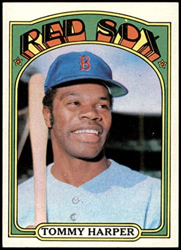 1972 Топпс 455 Томи Харпър Бостън Ред Сокс (бейзболна карта) в Ню Йорк+ Ред Сокс